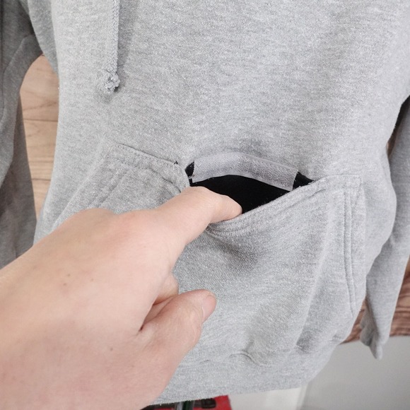 NATURAL LIGHT BEER KOOZIE NATTIE GREY PULLOVER HOODIE SIZE M MEDIUM - Picture 5 of 8